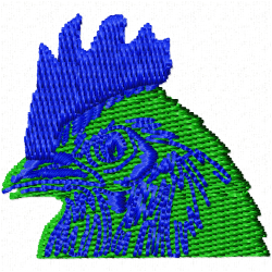 Chickens And Roosters Embroidery Design 2 Chickens And Roosters Embroidery Design 2